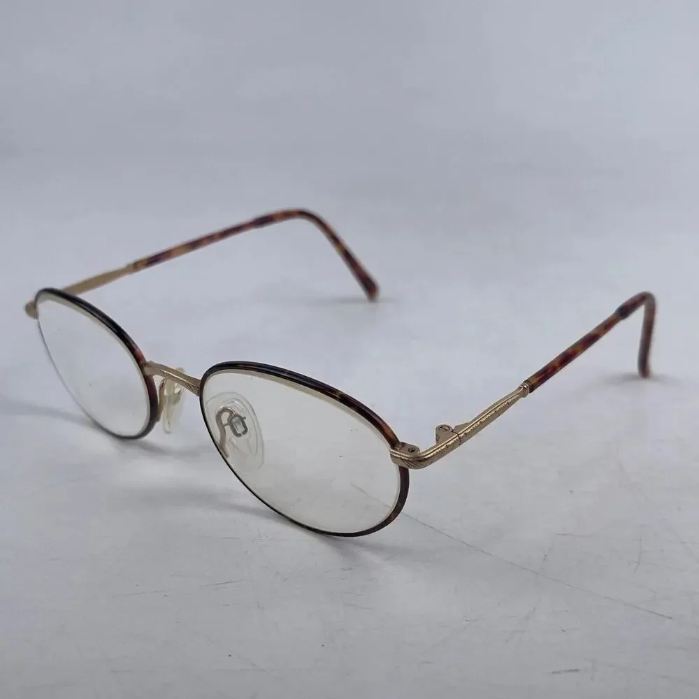 Tura MOD.769 TOR Women Eyeglasses Frame Matte Gold Metal Oval Shape 50-18-140 mm